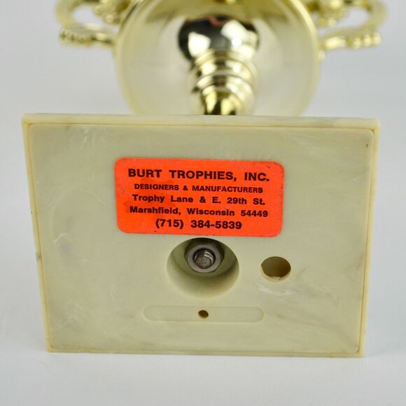 Vintage Car Trophy Metal Topper 1982 Best of Show "2nd" - Picture 11 of 12